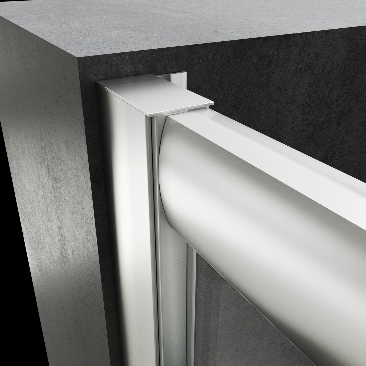 SONNI Cabina doccia ad ingresso angolare 70-90cm Altezza 185 cm