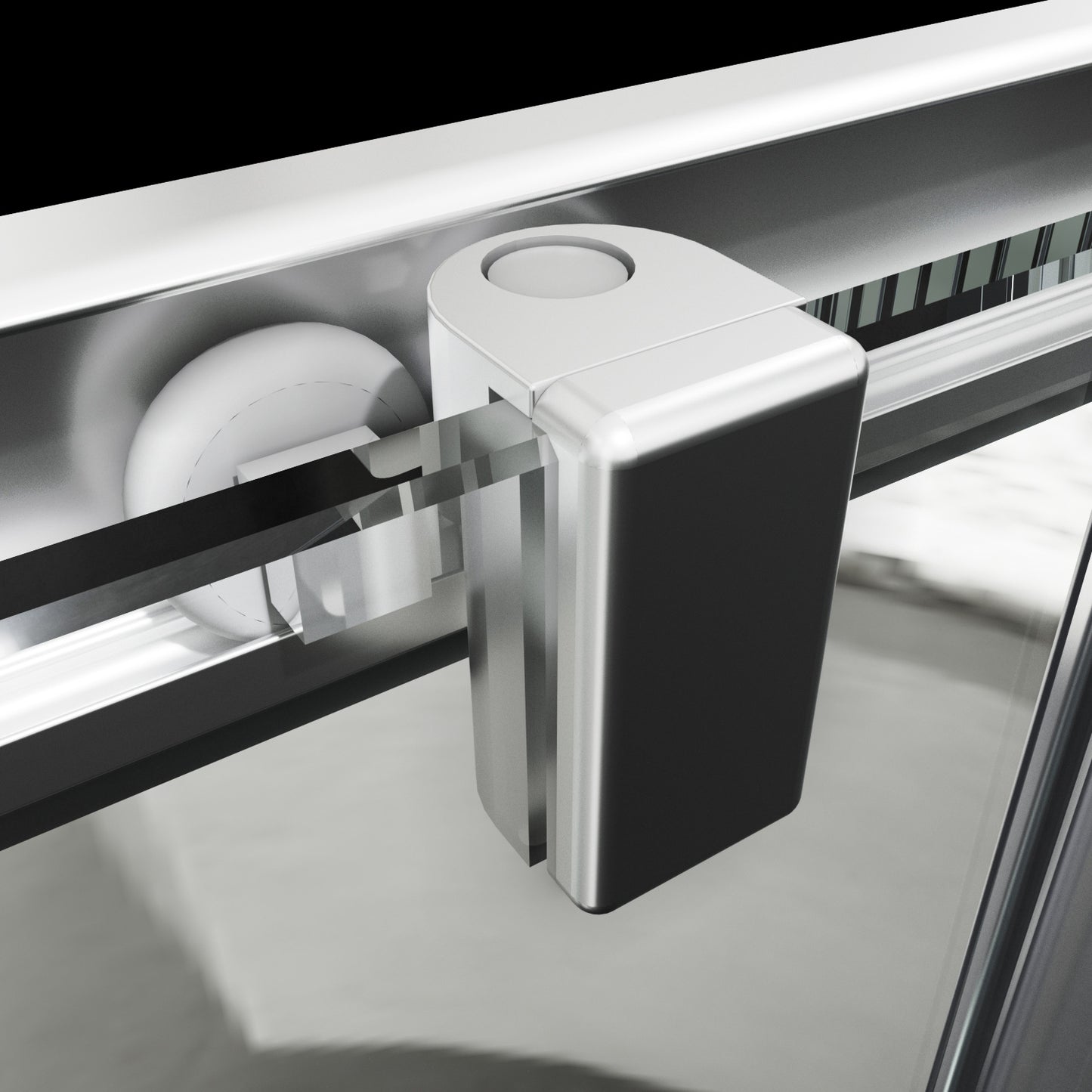 SONNI Cabina doccia ad ingresso angolare 70-90cm Altezza 185 cm