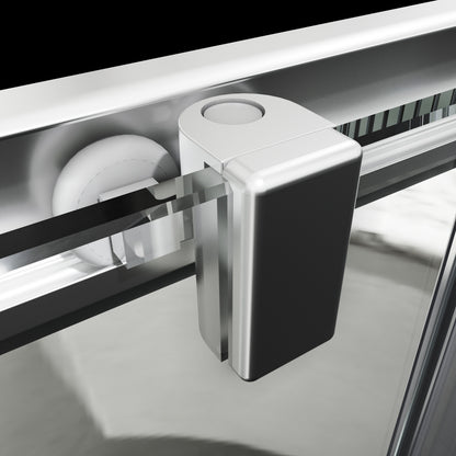 SONNI Cabina doccia ad ingresso angolare 70-90cm Altezza 185 cm