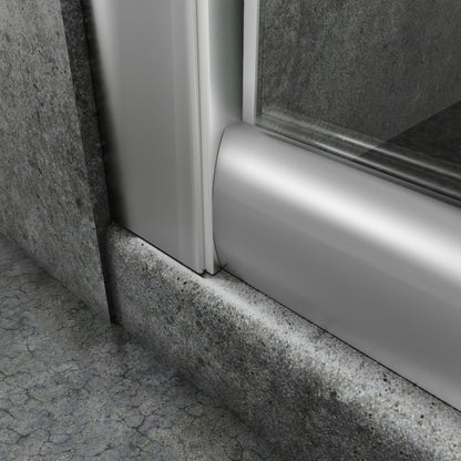 SONNI Cabina doccia ad ingresso angolare 70-90cm Altezza 185 cm
