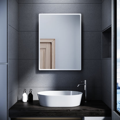 SONNI Specchio da Bagno Illuminato a LED 80 x 60cm